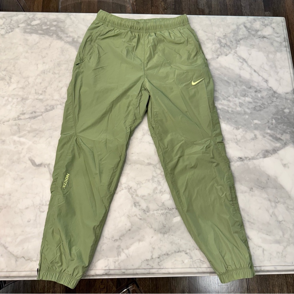 Nike “Nocta” Green Track Pants
